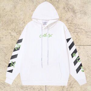 Off-White Men's White Hoodie